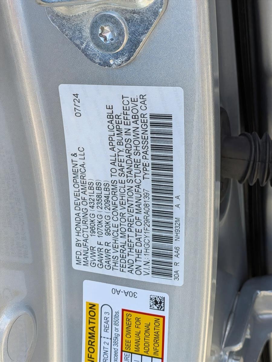 2024 Honda Accord LX - Photo 23