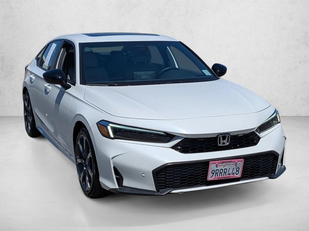 Certified 2025 Honda Civic Hybrid Sport Touring Sedan