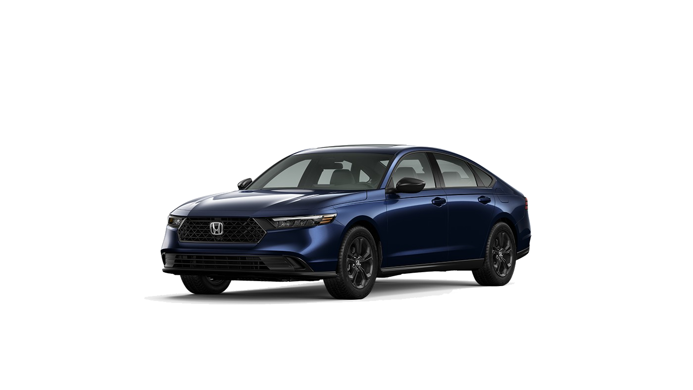 Learn about the key features of the 2025 Honda Accord SE 2025 Honda Accord SE in River Blue Metallic