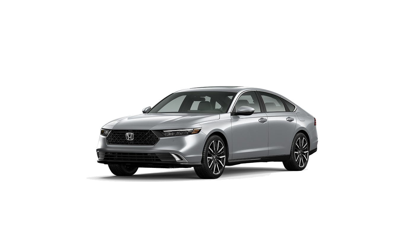 Learn about the key features of the 2025 Honda Accord Touring Hybrid 2025 Honda Accord Touring Hybrid in Urban Gray Pearl