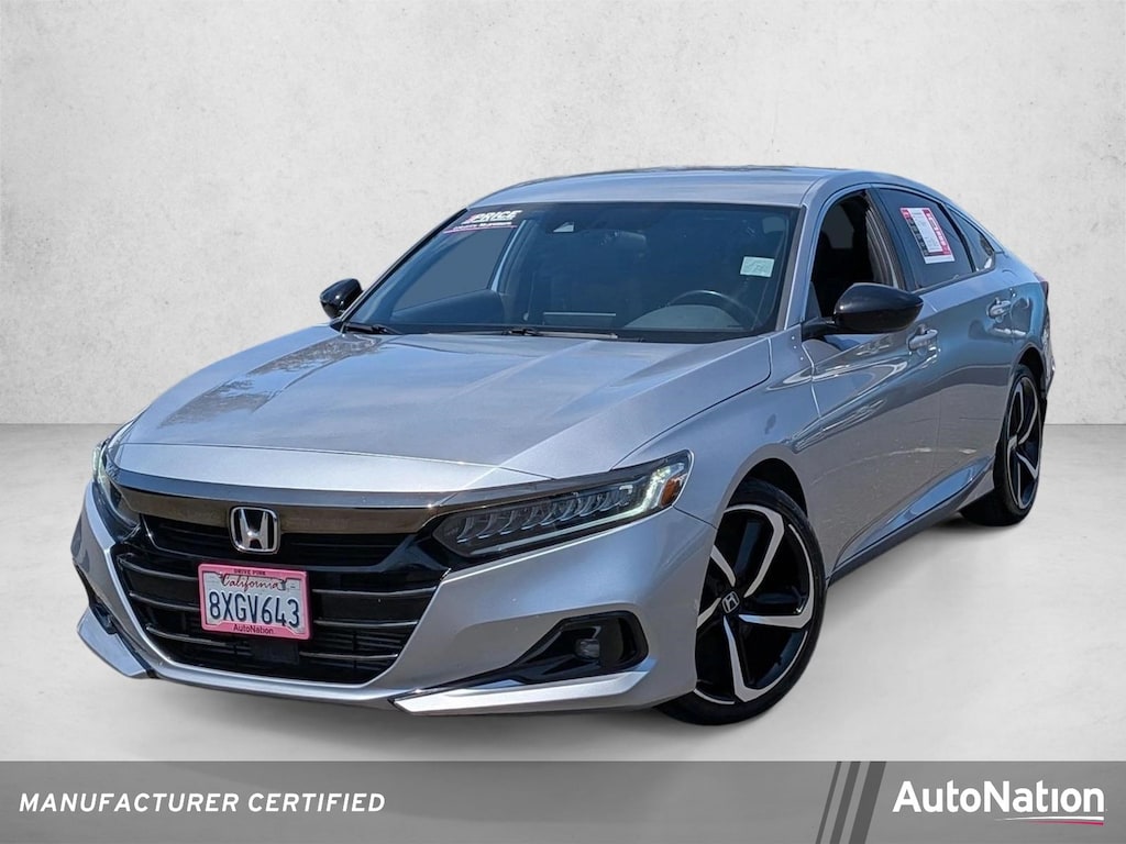 Certified 2021 Honda Accord Sport 1.5T Sedan