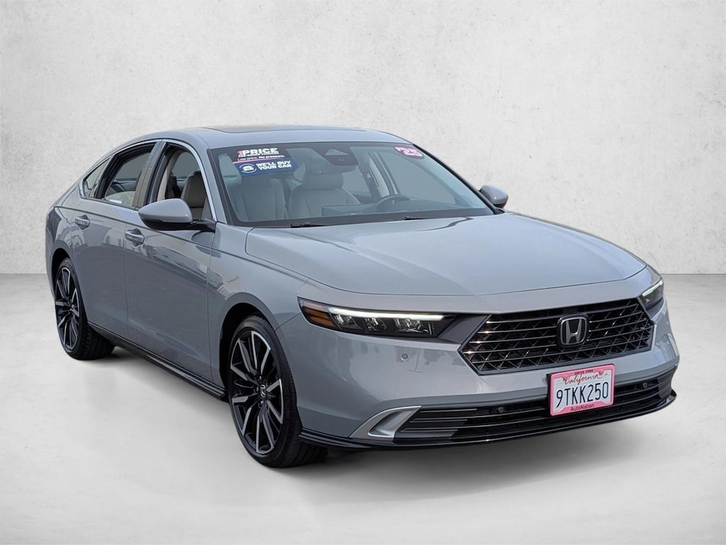Certified 2025 Honda Accord Hybrid Touring Sedan
