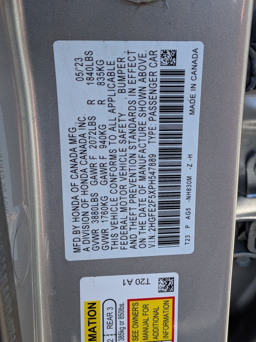 2023 Honda Civic Sport - Photo 24