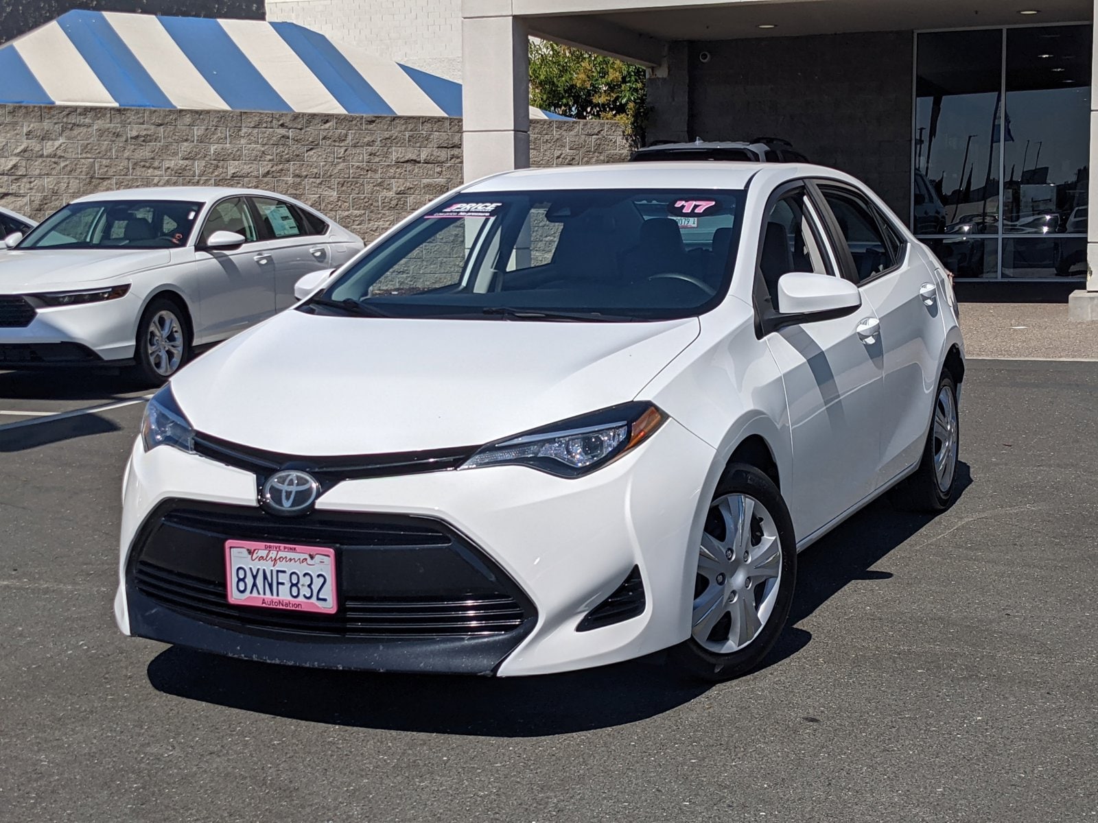 Used 2017 Toyota Corolla LE with VIN 5YFBURHE1HP588428 for sale in Fremont, CA