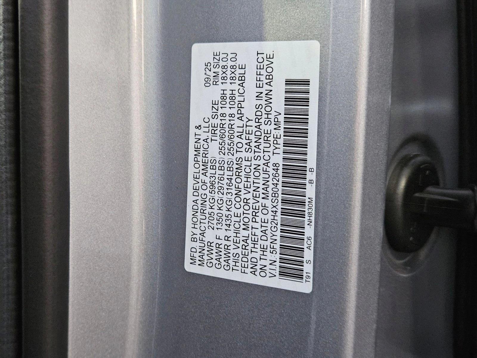 2025 Honda Pilot EX-L - Photo 17