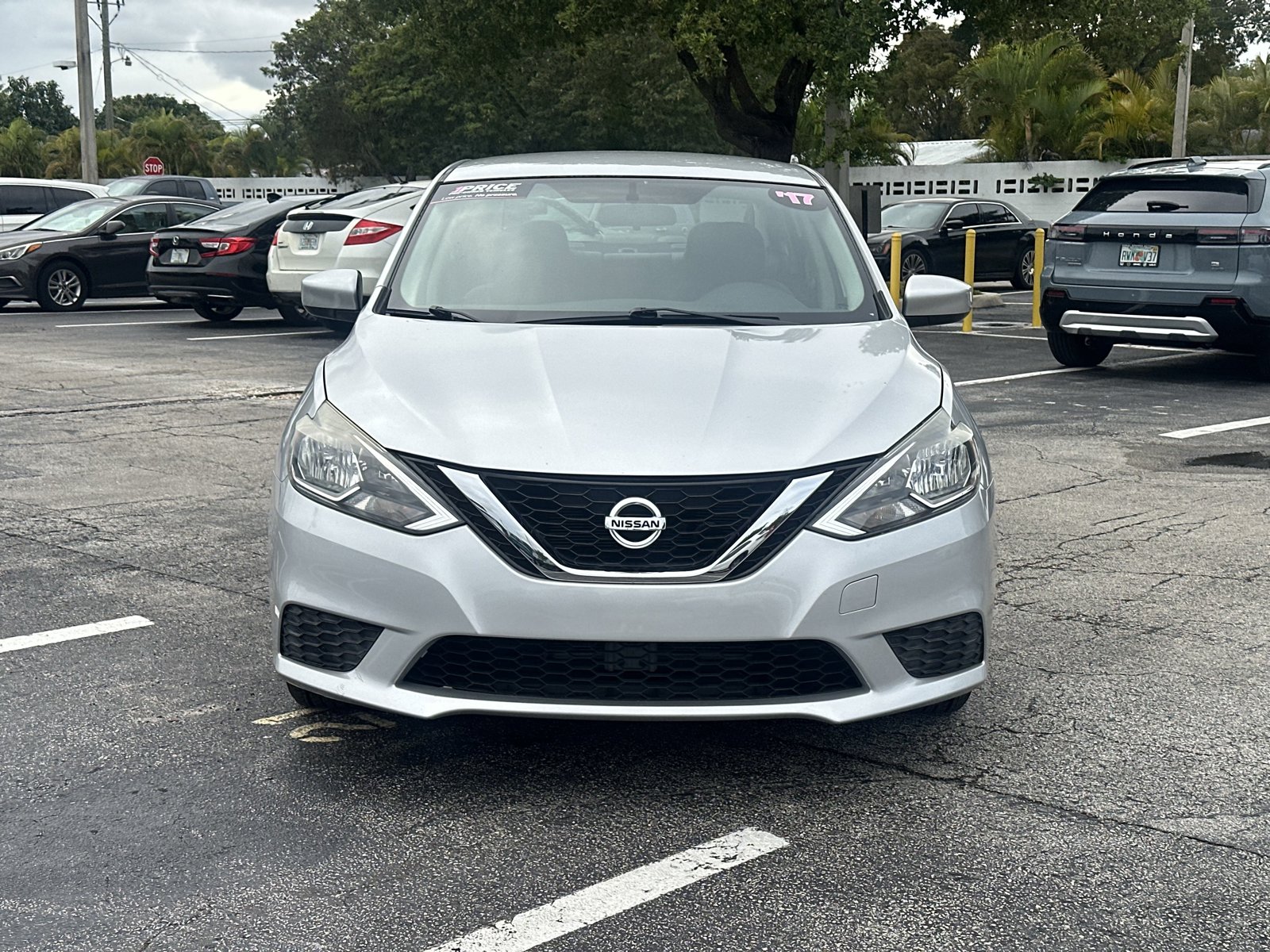 Used 2017 Nissan Sentra SV with VIN 3N1AB7AP6HL710296 for sale in Hollywood, FL