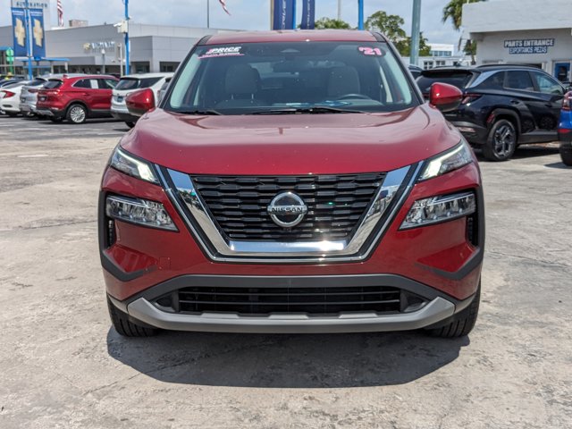 Used 2021 Nissan Rogue SV with VIN 5N1AT3BA7MC753155 for sale in Hollywood, FL