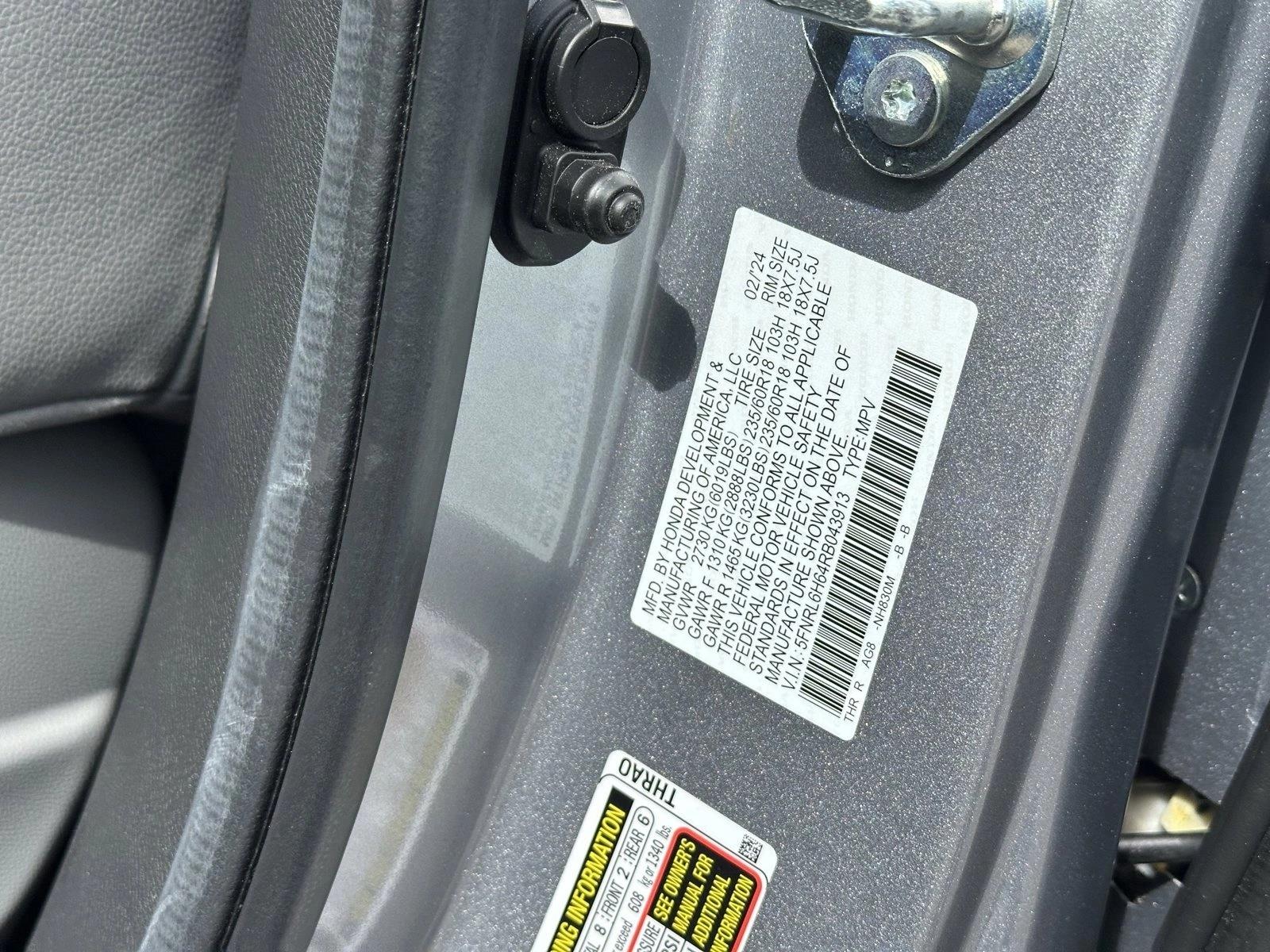 2024 Honda Odyssey EX-L - Photo 30