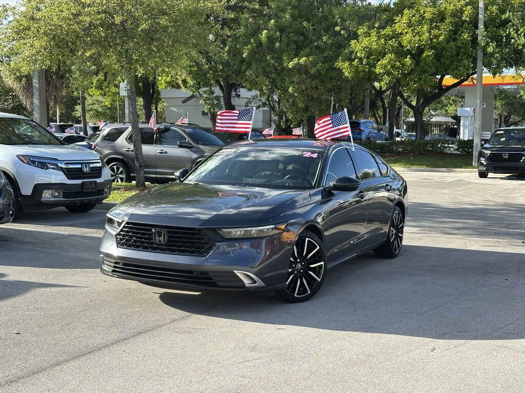 Certified 2024 Honda Accord Hybrid Touring Sedan