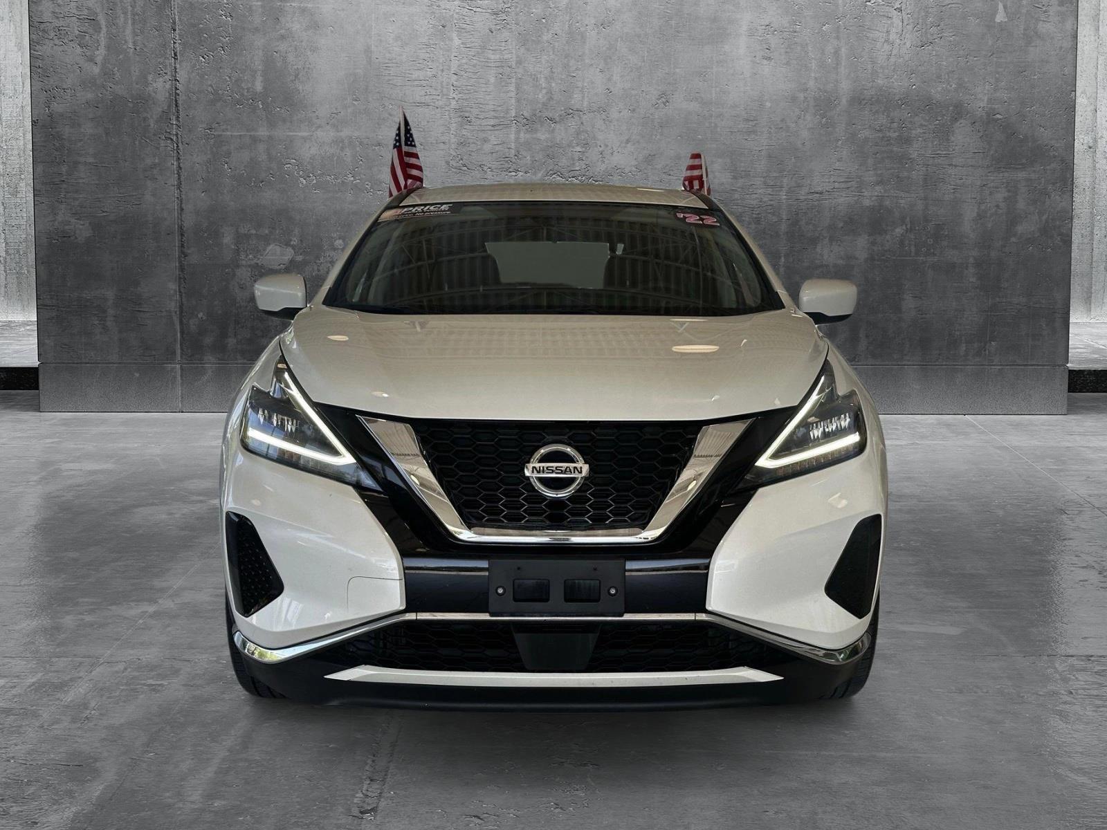 Used 2022 Nissan Murano S with VIN 5N1AZ2AS5NC123848 for sale in Hollywood, FL