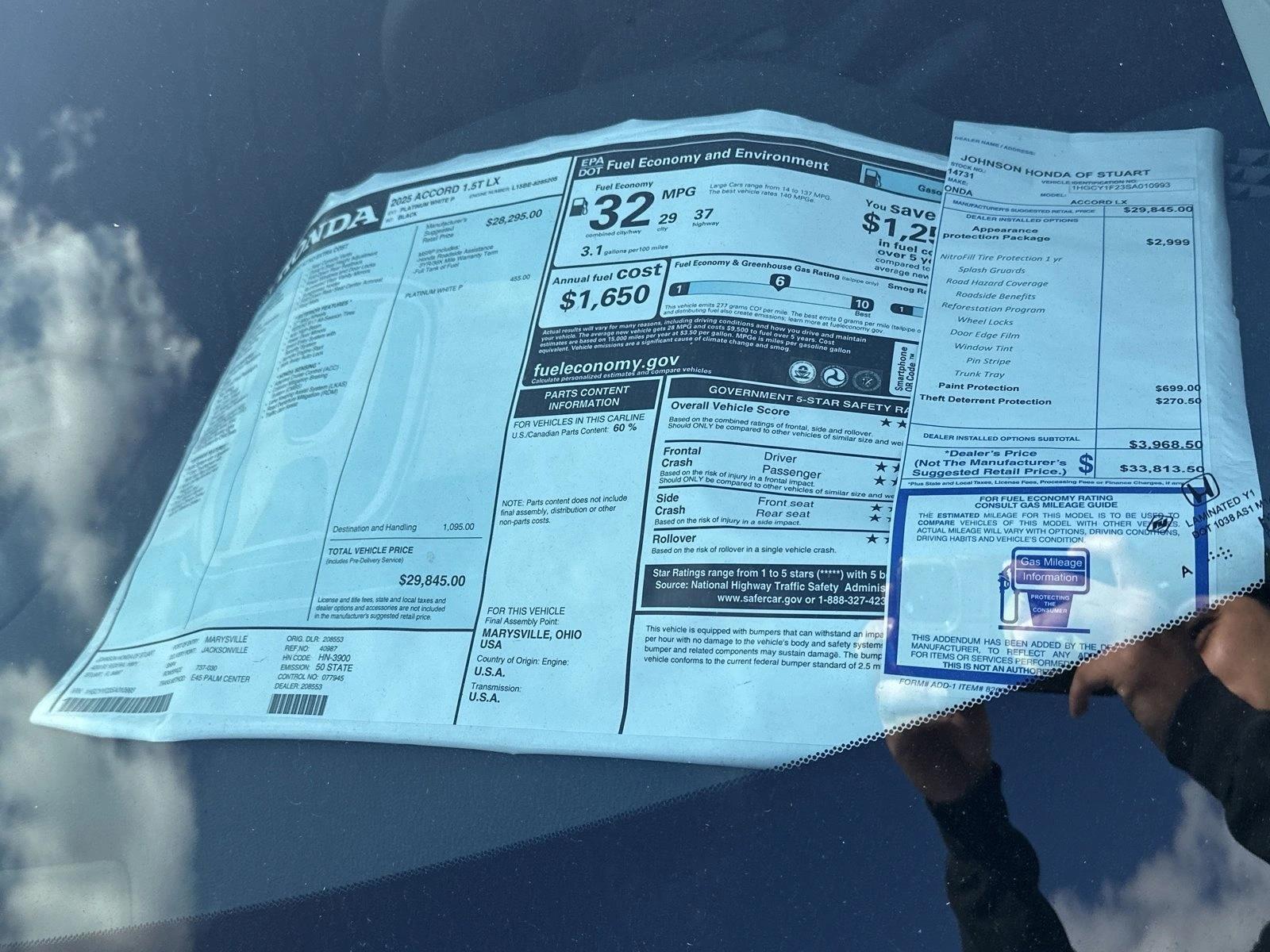 2025 Honda Accord LX - Photo 18