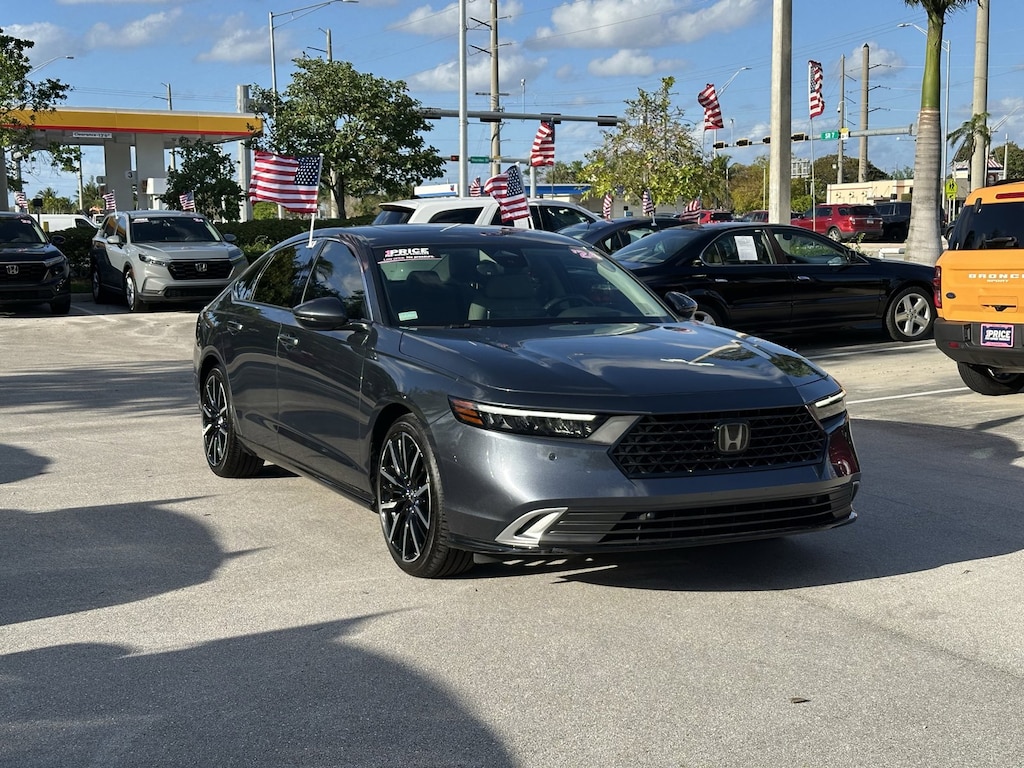 Certified 2024 Honda Accord Hybrid Touring Sedan