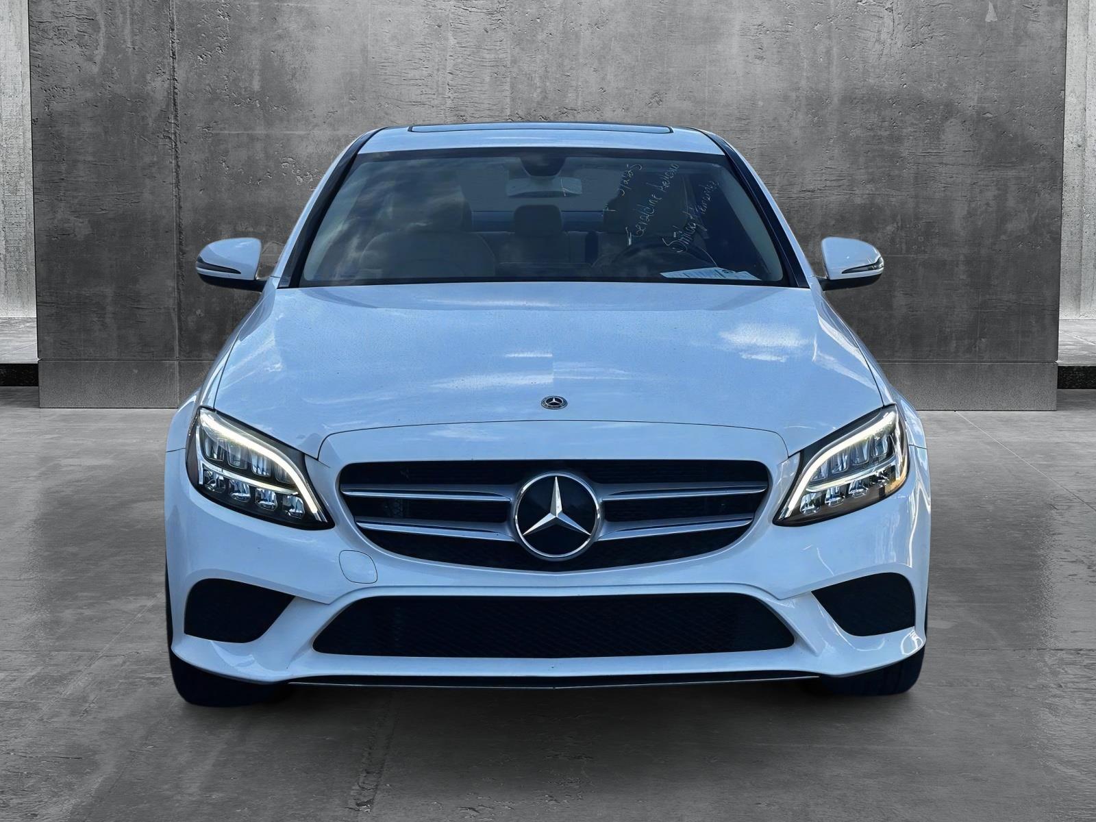 Used 2019 Mercedes-Benz C-Class Sedan C300 with VIN WDDWF8DB6KR482433 for sale in Hollywood, FL
