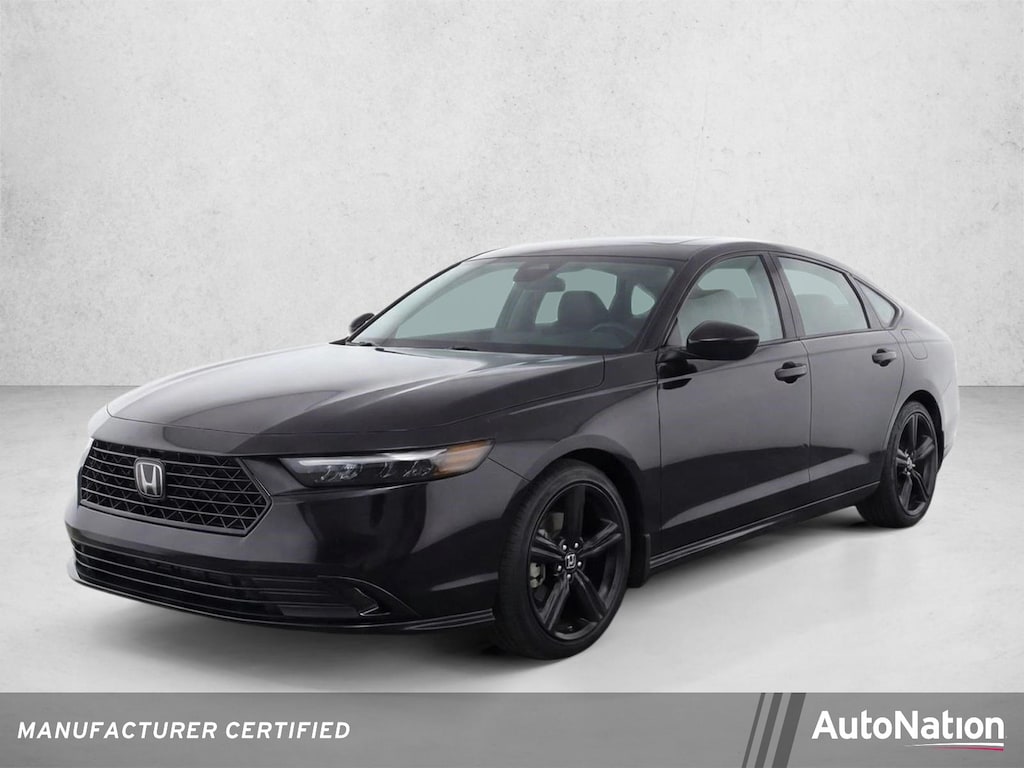 Certified 2024 Honda Accord Hybrid Sport-L Sedan