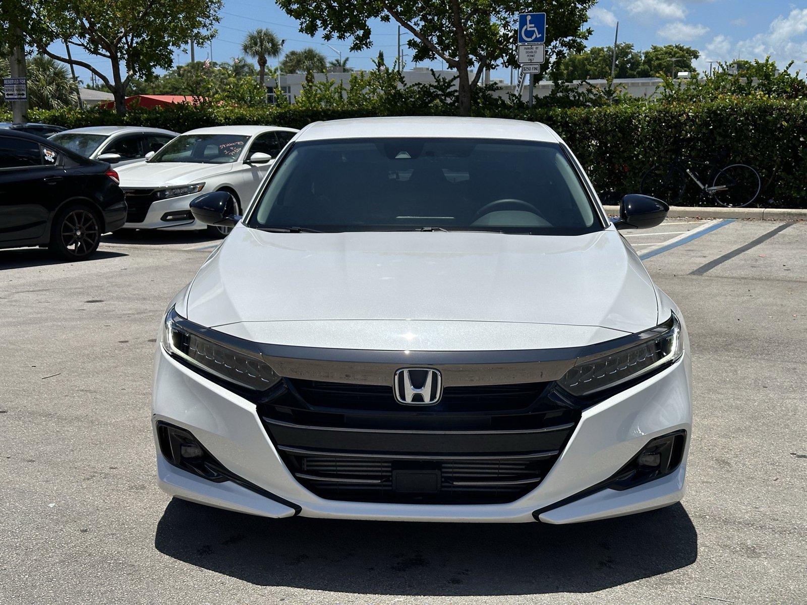 Used 2022 Honda Accord Sport SE with VIN 1HGCV1F41NA041433 for sale in Hollywood, FL