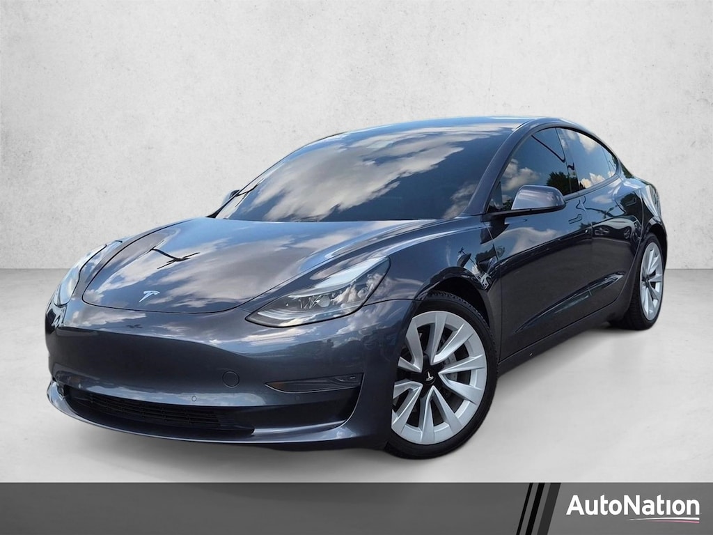 Used 2021 Tesla Model 3 Standard Range Plus Sedan