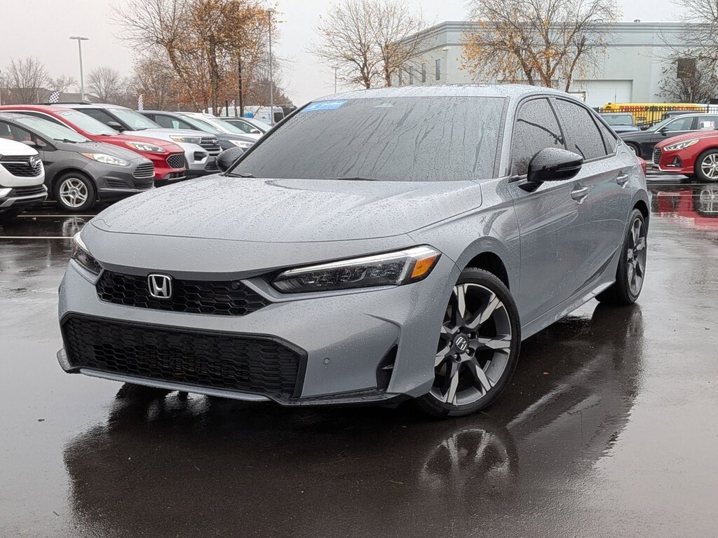 Certified 2025 Honda Civic Hybrid Sport Touring Sedan