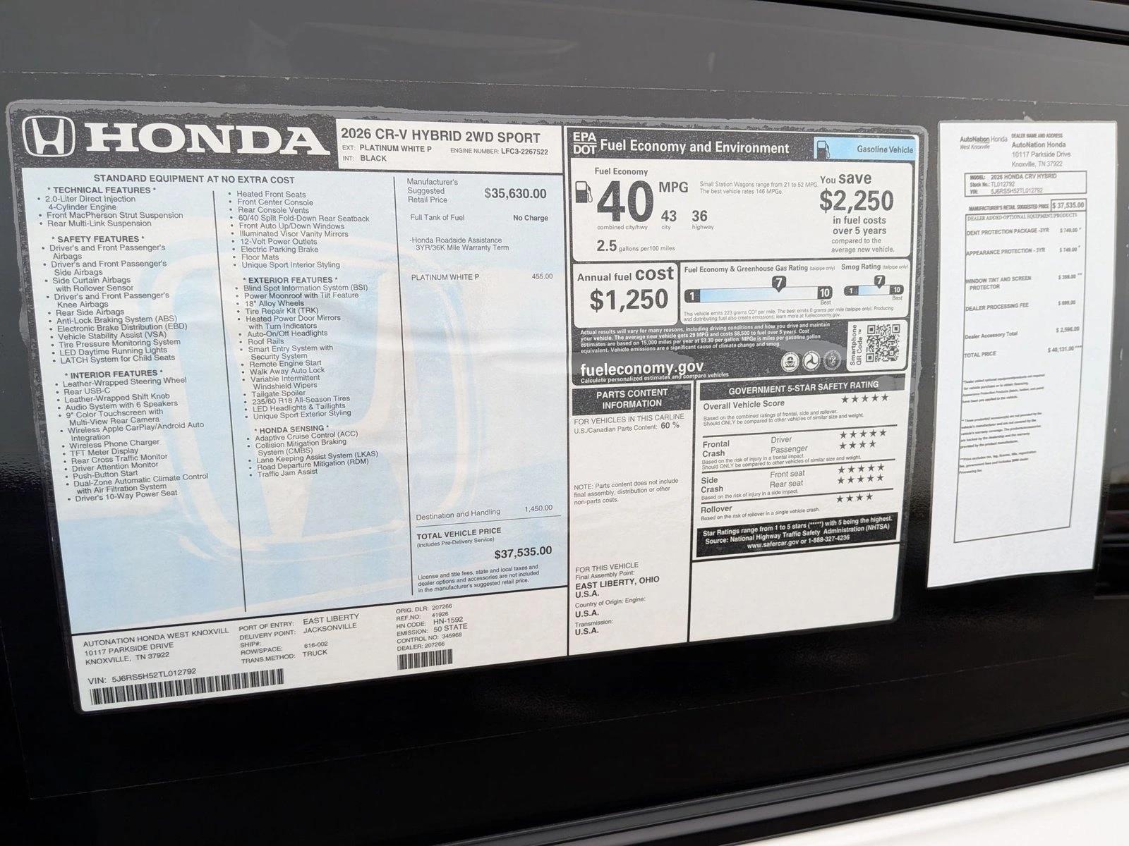 2026 Honda CR-V Sport - Photo 17