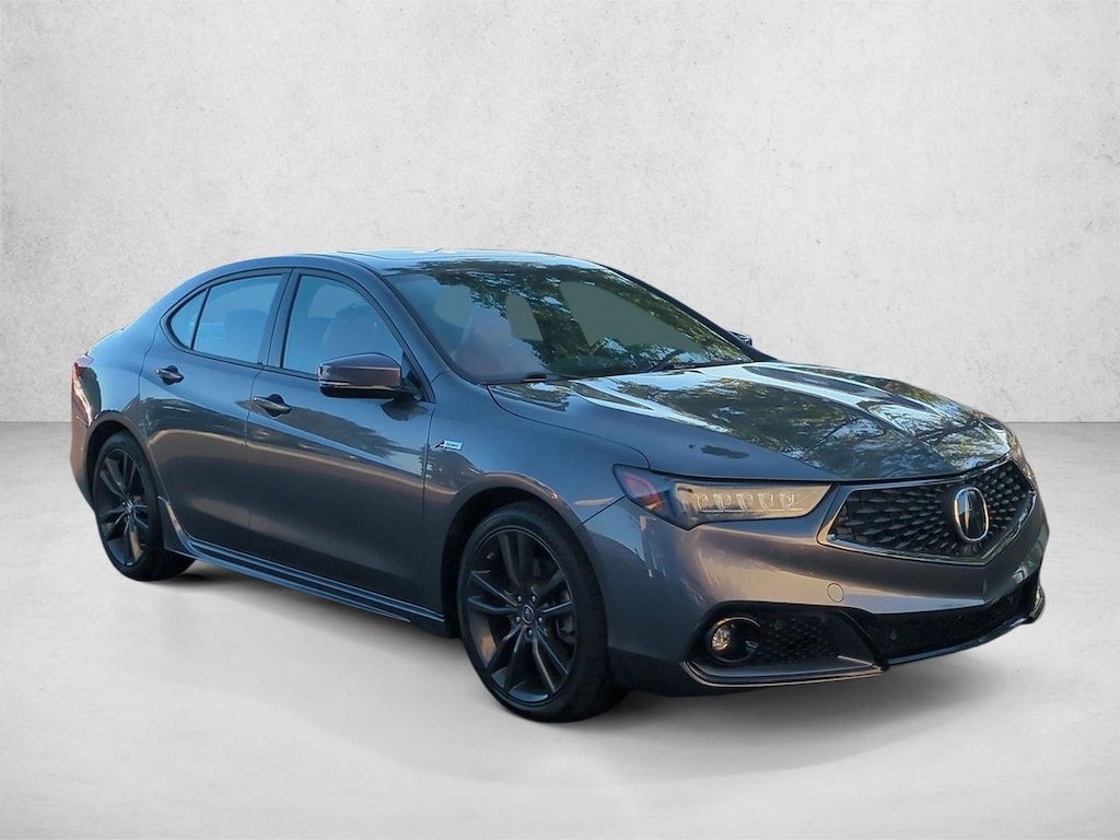 Used 2020 Acura TLX 3.5L A-Spec Pkg w/Red Leather Sedan