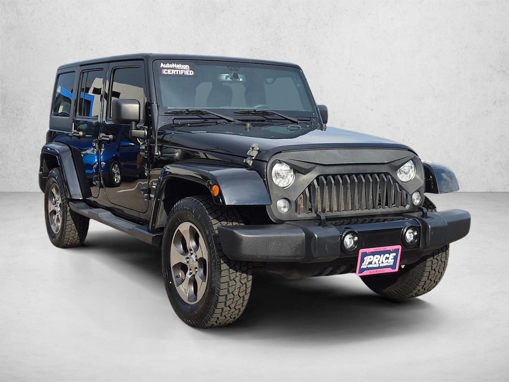 Used 2017 Jeep Wrangler JK Unlimited Sahara 4x4 SUV