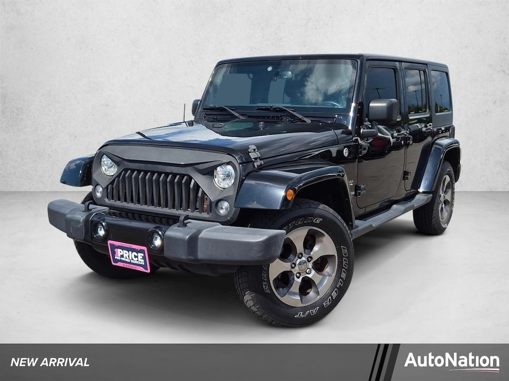 Used 2017 Jeep Wrangler JK Unlimited Sahara 4x4 SUV