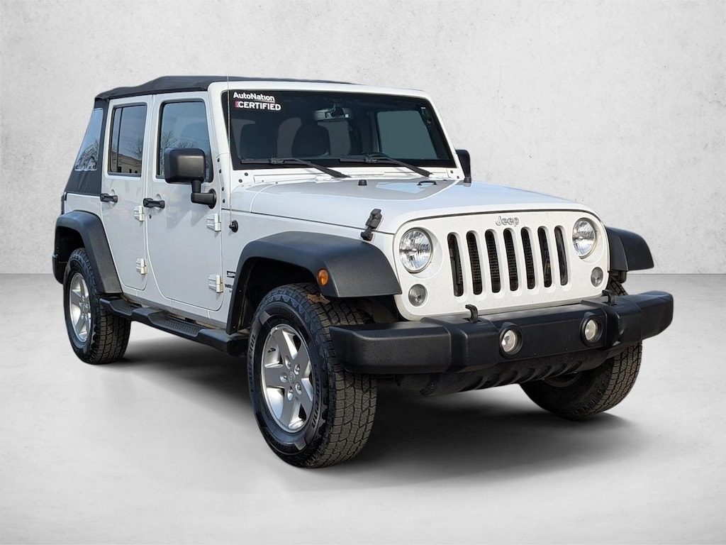 Used 2016 Jeep Wrangler JK Unlimited Sport 4X4 SUV