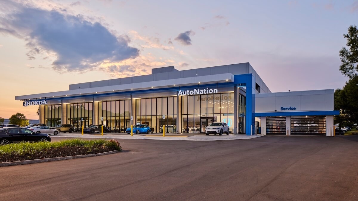 Exterior view of AutoNation Honda West Knoxville