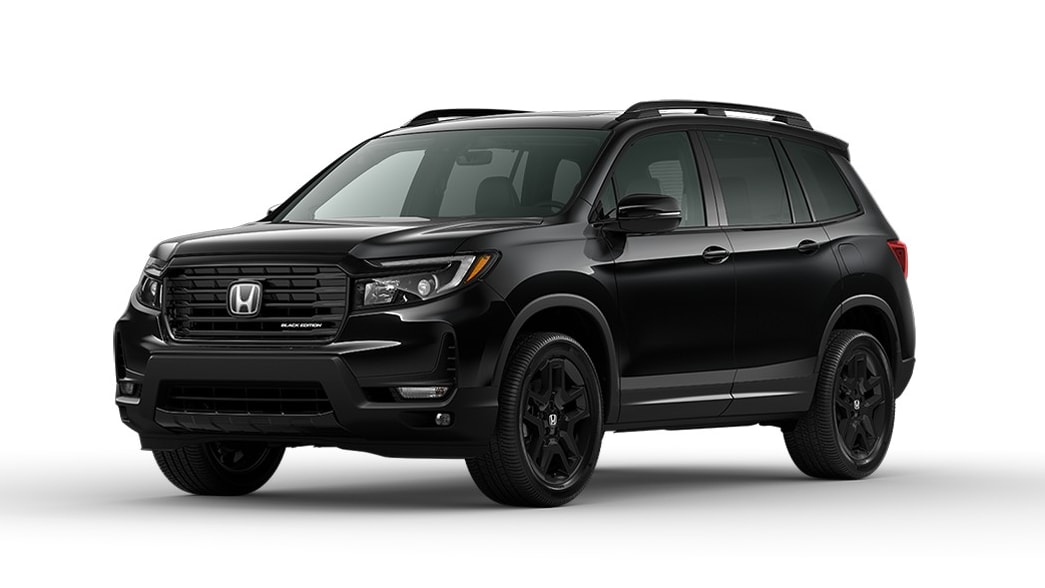Learn about the key features of the Honda Passport Black Edition Honda Passport Black Edition in Crystal Black Pearl