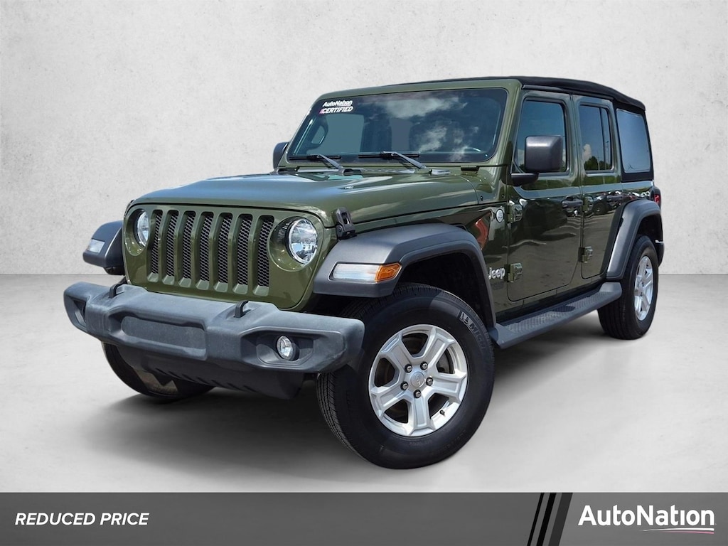 Used 2021 Jeep Wrangler Unlimited Sport SUV