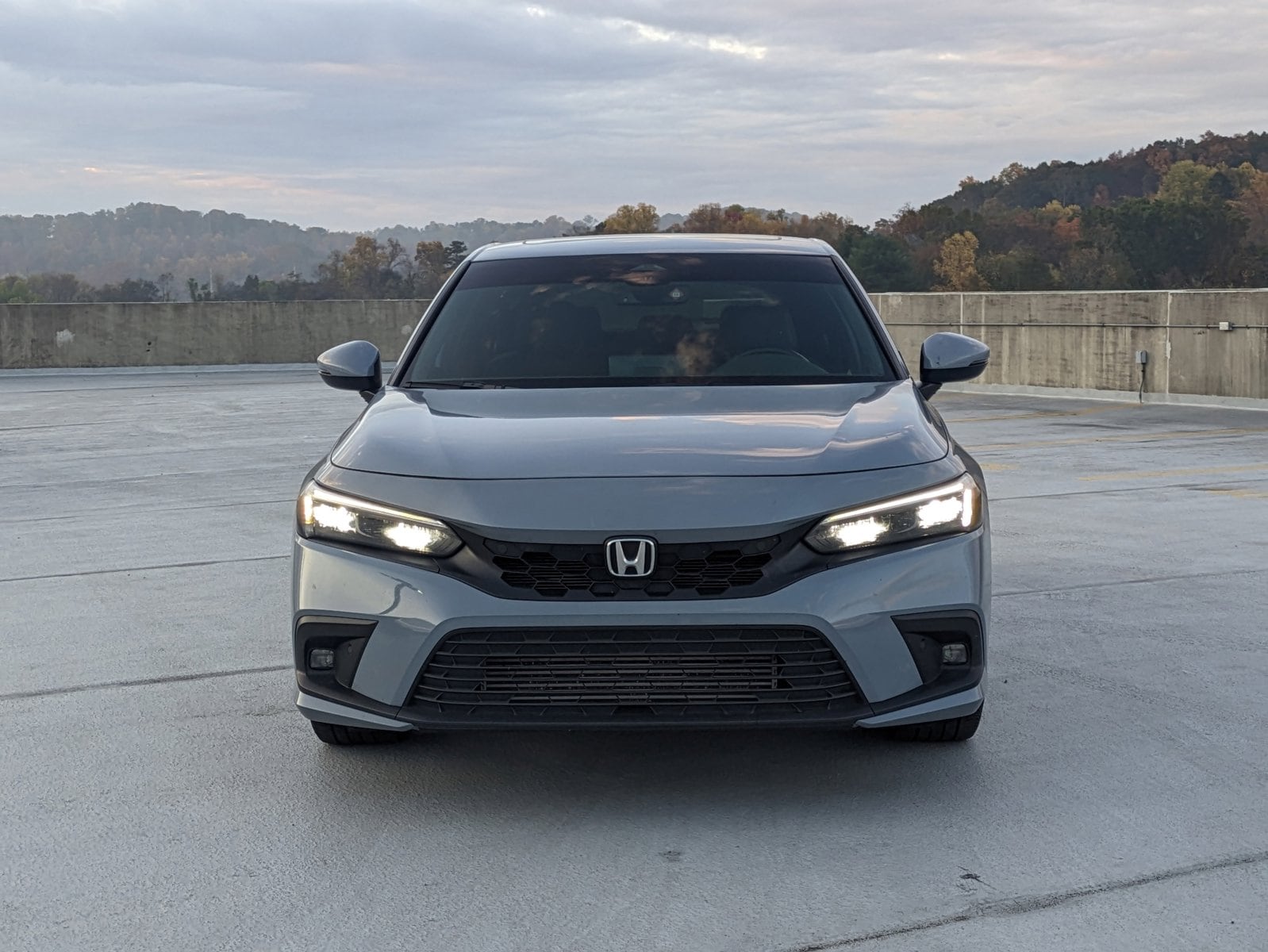 Certified 2022 Honda Civic Hatchback Sport Touring with VIN 19XFL1H89NE019940 for sale in Knoxville, TN