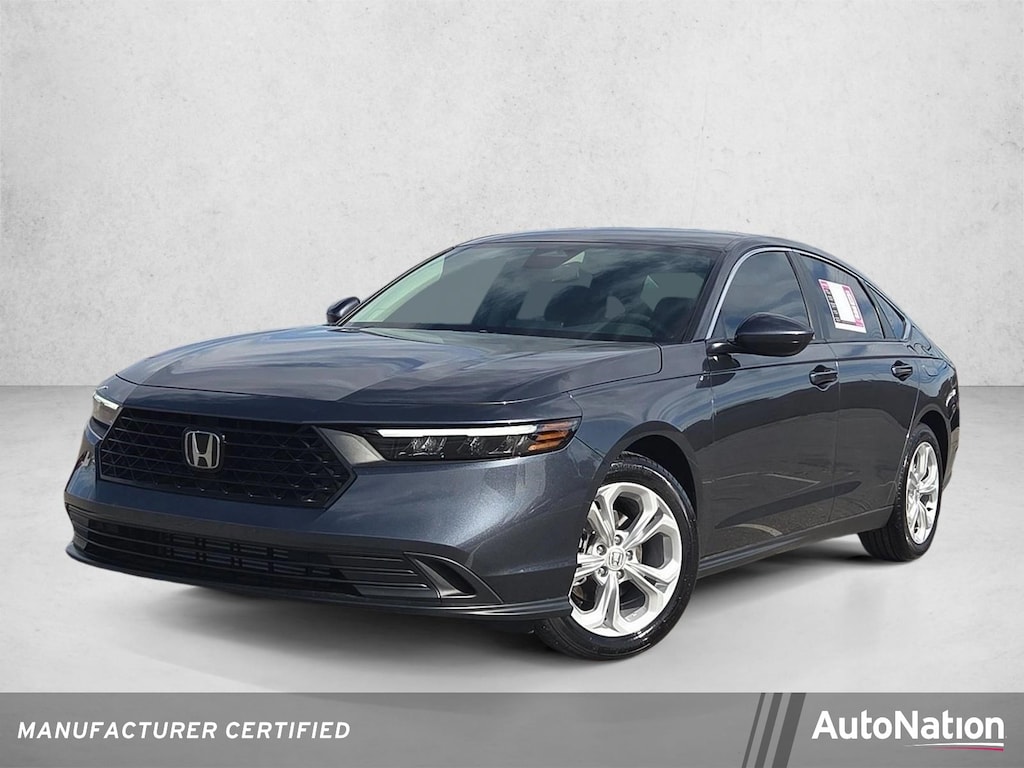Certified 2025 Honda Accord LX Sedan