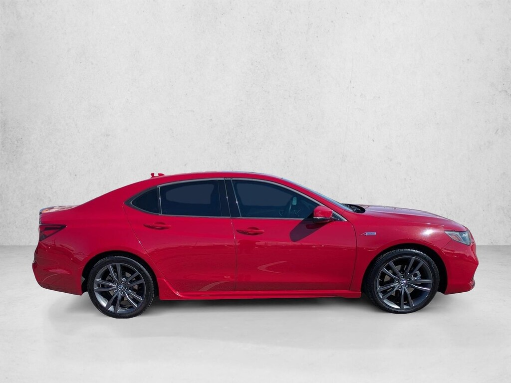 Used 2019 Acura TLX 3.5L Tech & A-Spec Pkgs w/Red Leather Sedan