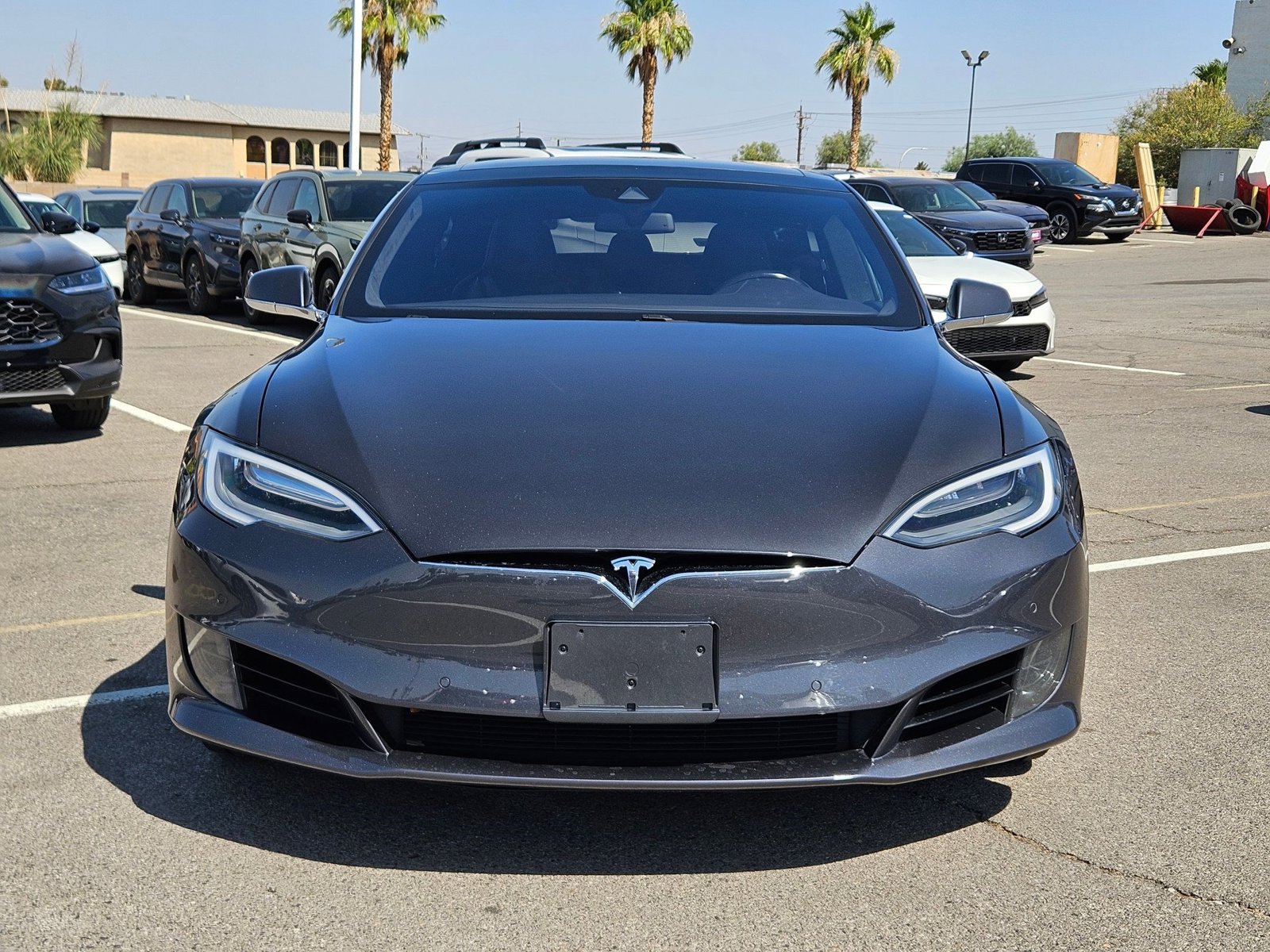 Used 2016 Tesla Model S 75 with VIN 5YJSA1E17GF154567 for sale in Las Vegas, NV