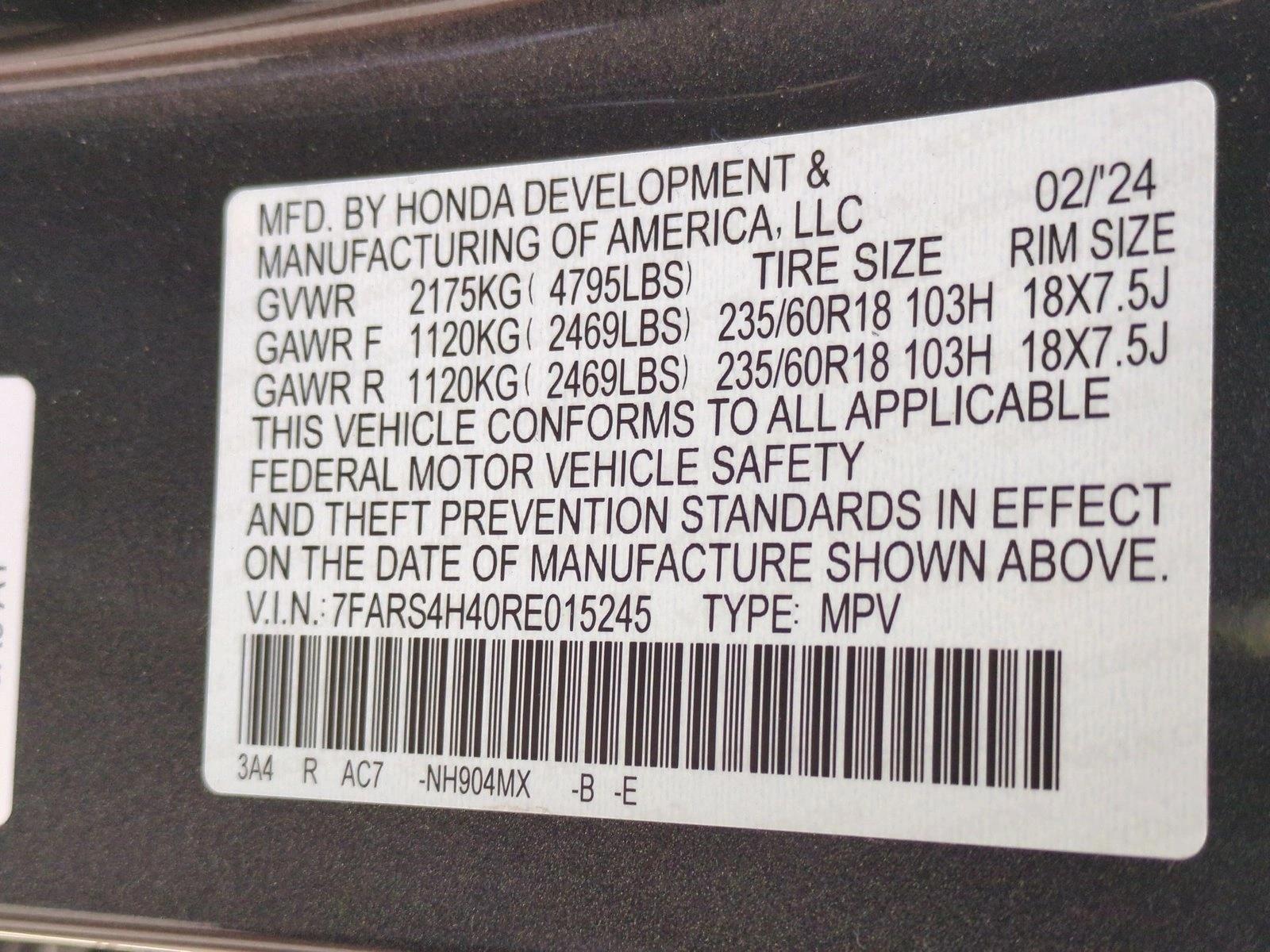 2024 Honda CR-V EX - Photo 14