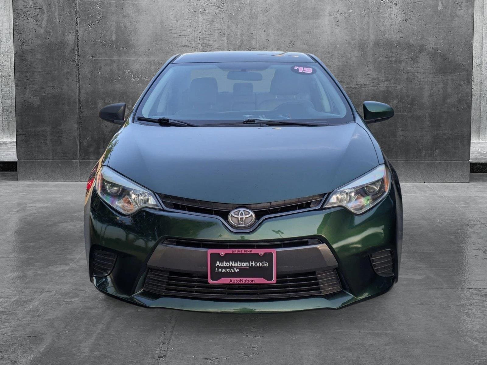 Used 2015 Toyota Corolla LE with VIN 2T1BURHE2FC254096 for sale in Lewisville, TX