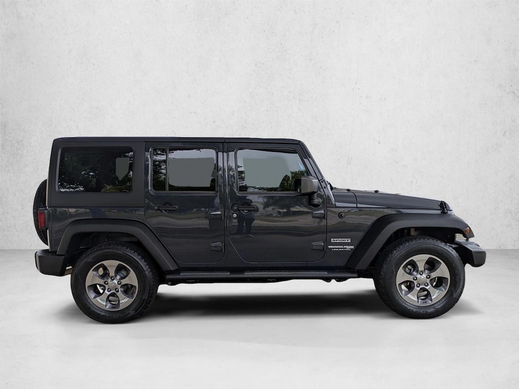 Used 2018 Jeep Wrangler JK Unlimited Sport 4x4 SUV