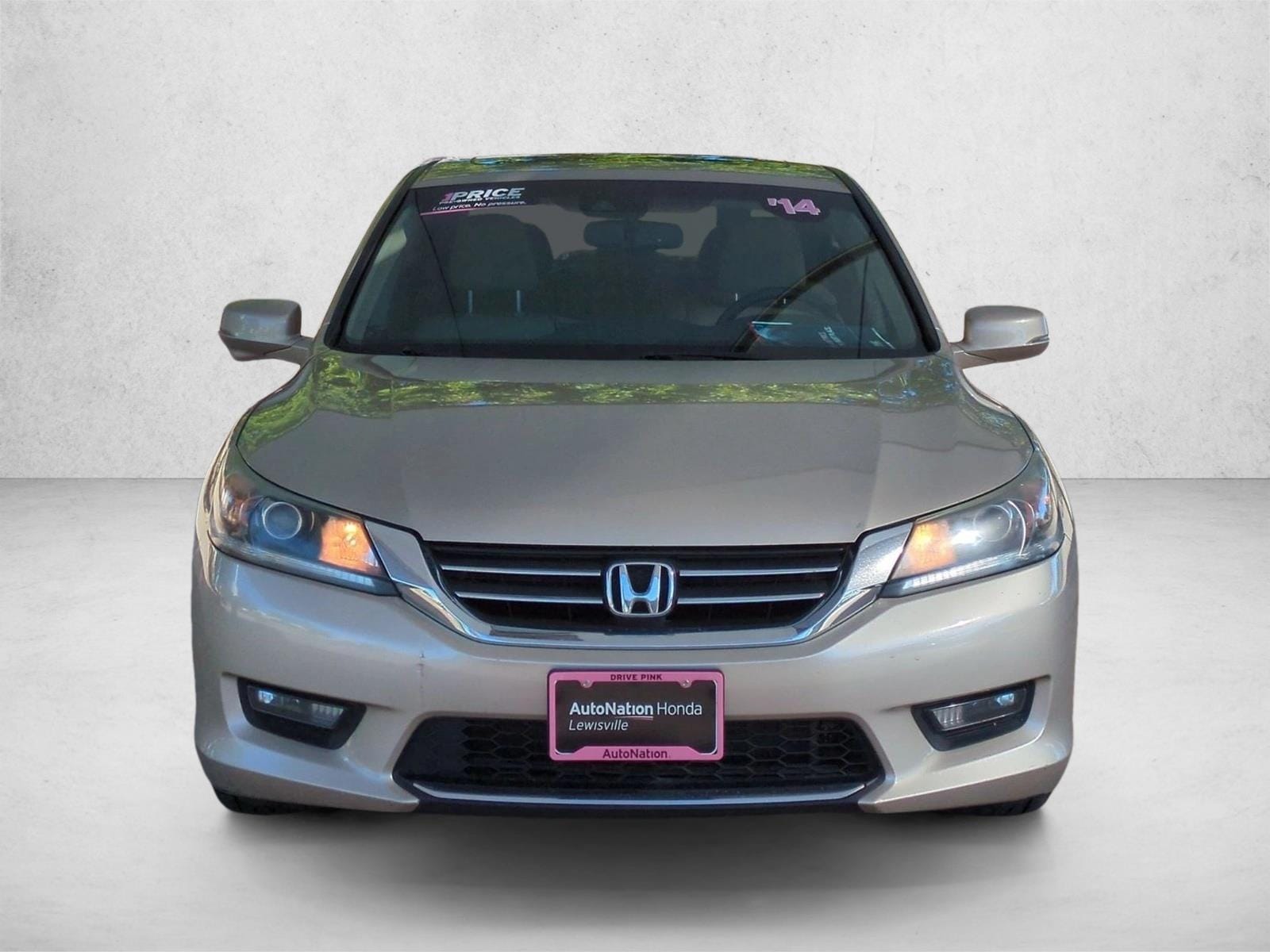 Used 2014 Honda Accord EX-L with VIN 1HGCR2F83EA058330 for sale in Lewisville, TX