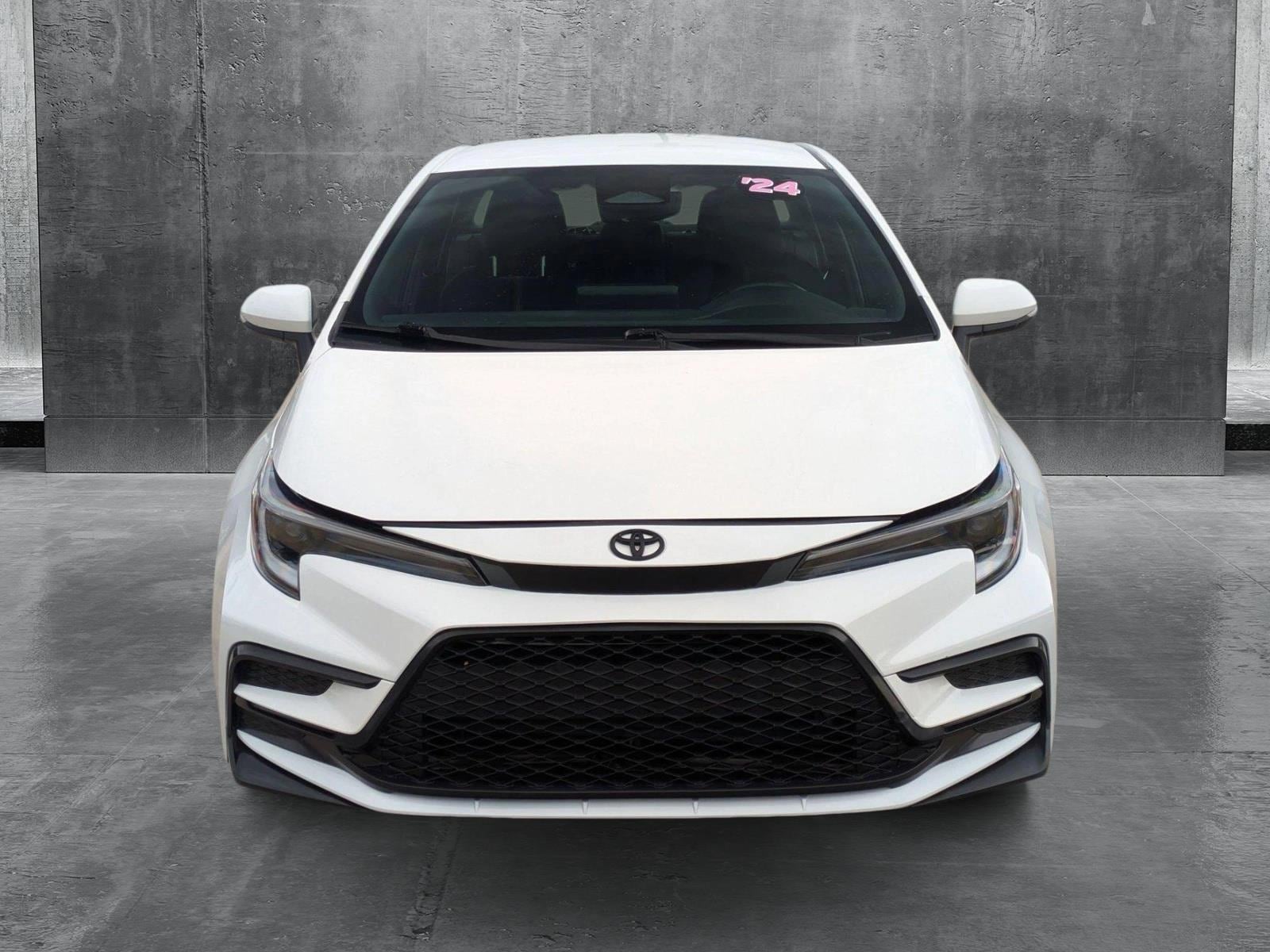 Used 2024 Toyota Corolla SE with VIN 5YFS4MCE2RP192102 for sale in Lewisville, TX