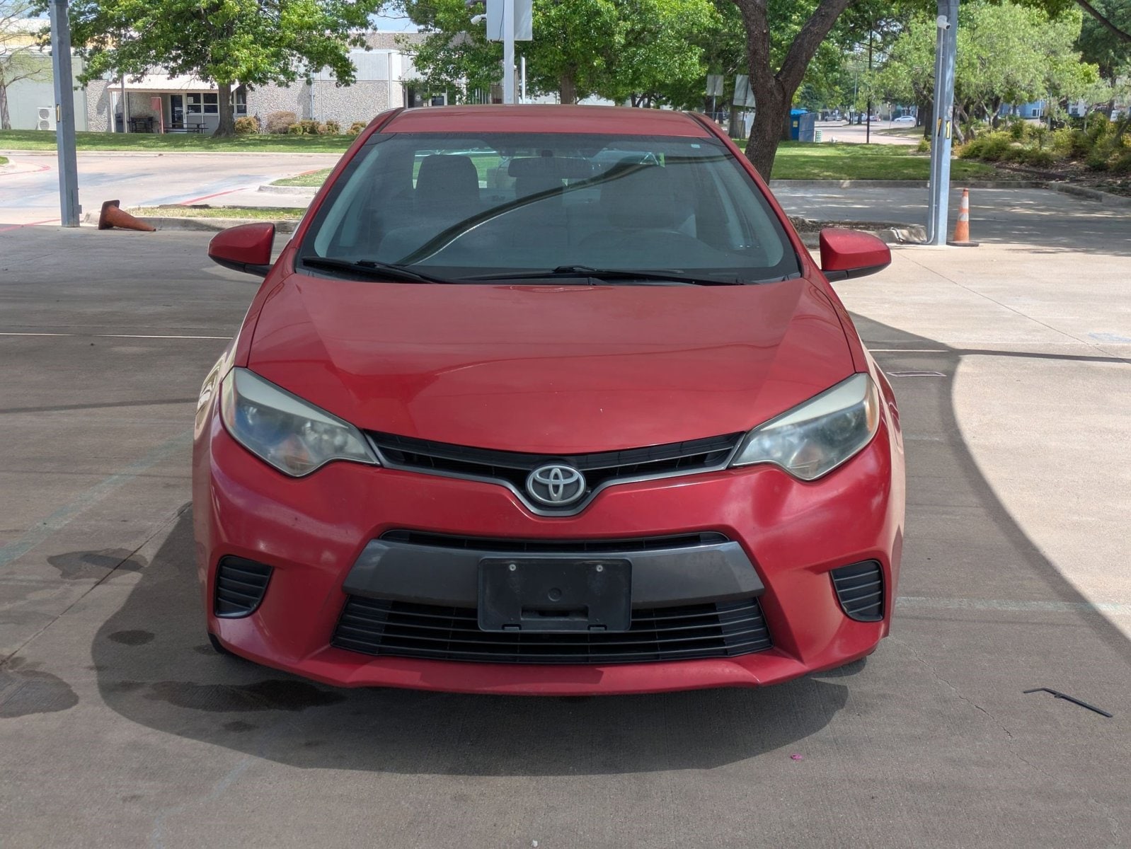 Used 2016 Toyota Corolla LE with VIN 2T1BURHE4GC527833 for sale in Lewisville, TX