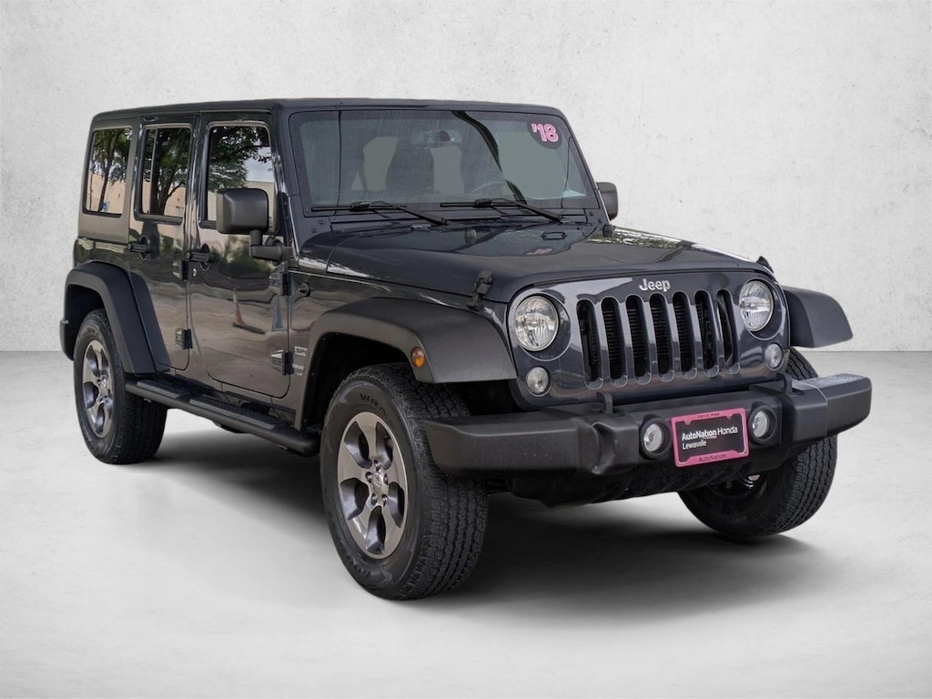 Used 2018 Jeep Wrangler JK Unlimited Sport 4x4 SUV