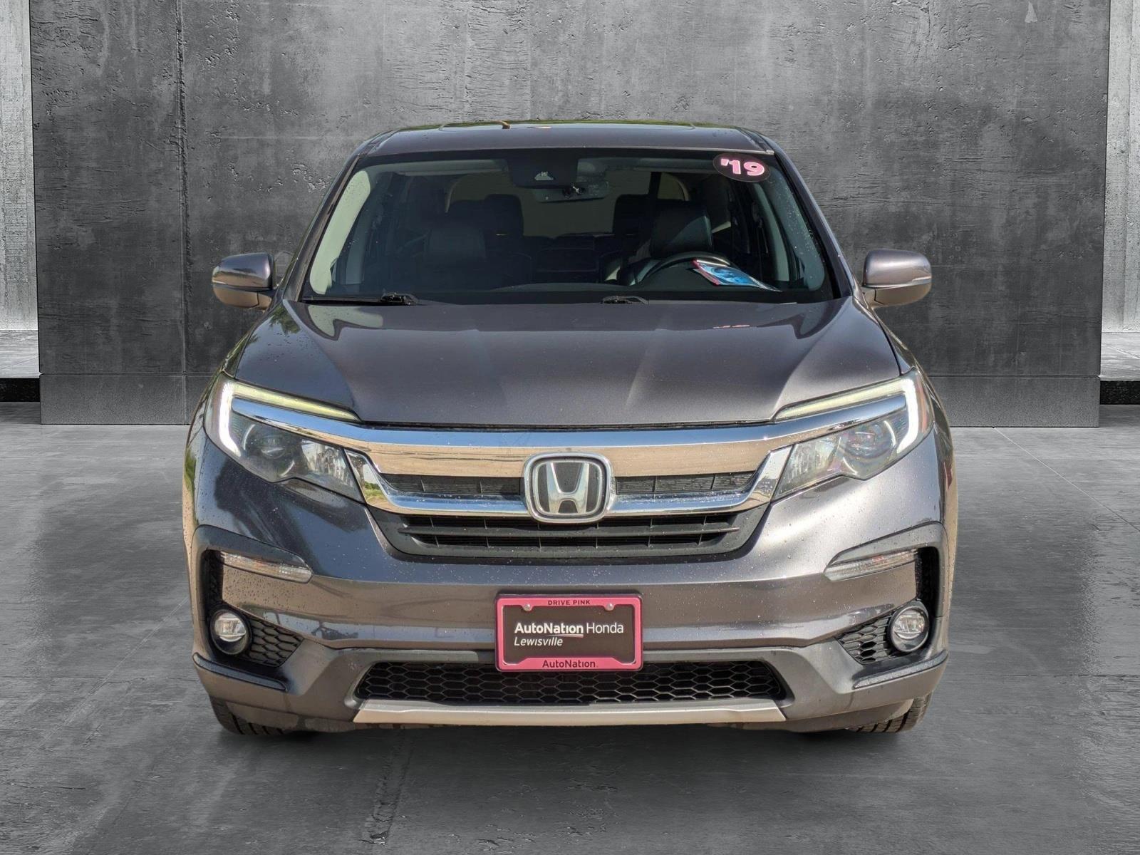Used 2019 Honda Pilot EX-L with VIN 5FNYF5H55KB003320 for sale in Lewisville, TX