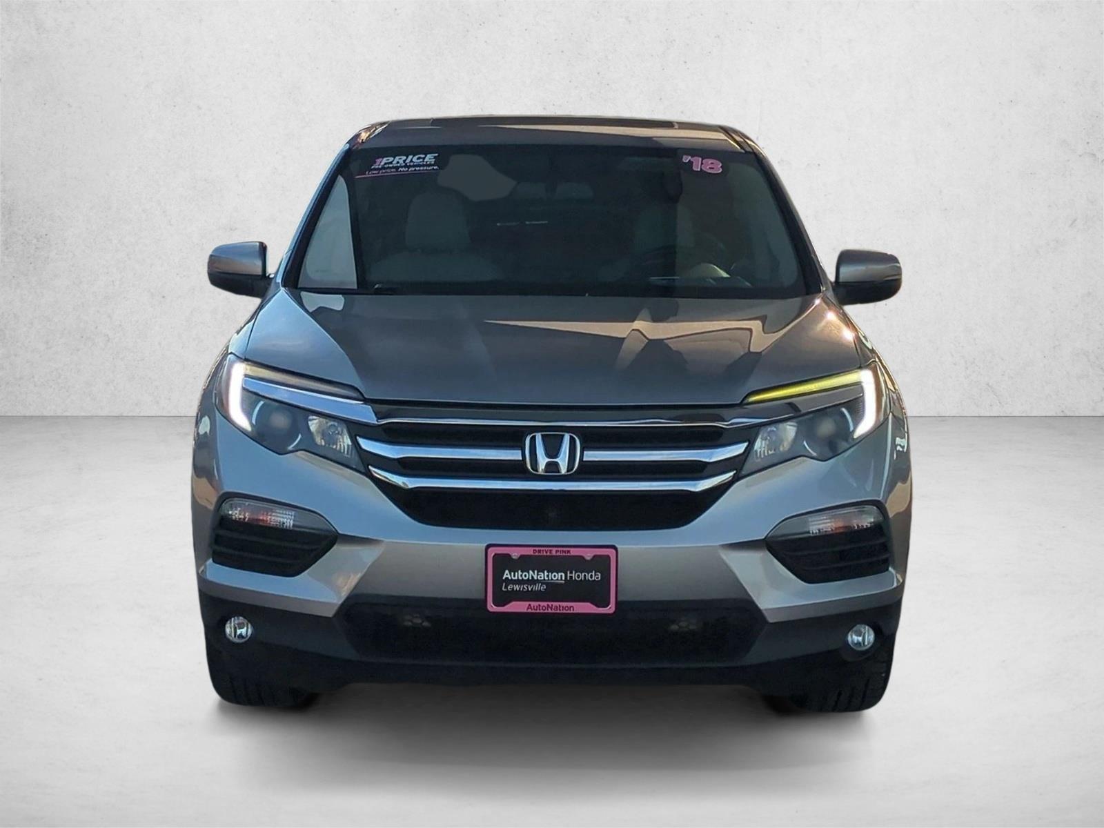 Used 2018 Honda Pilot EX-L with VIN 5FNYF6H54JB010862 for sale in Lewisville, TX