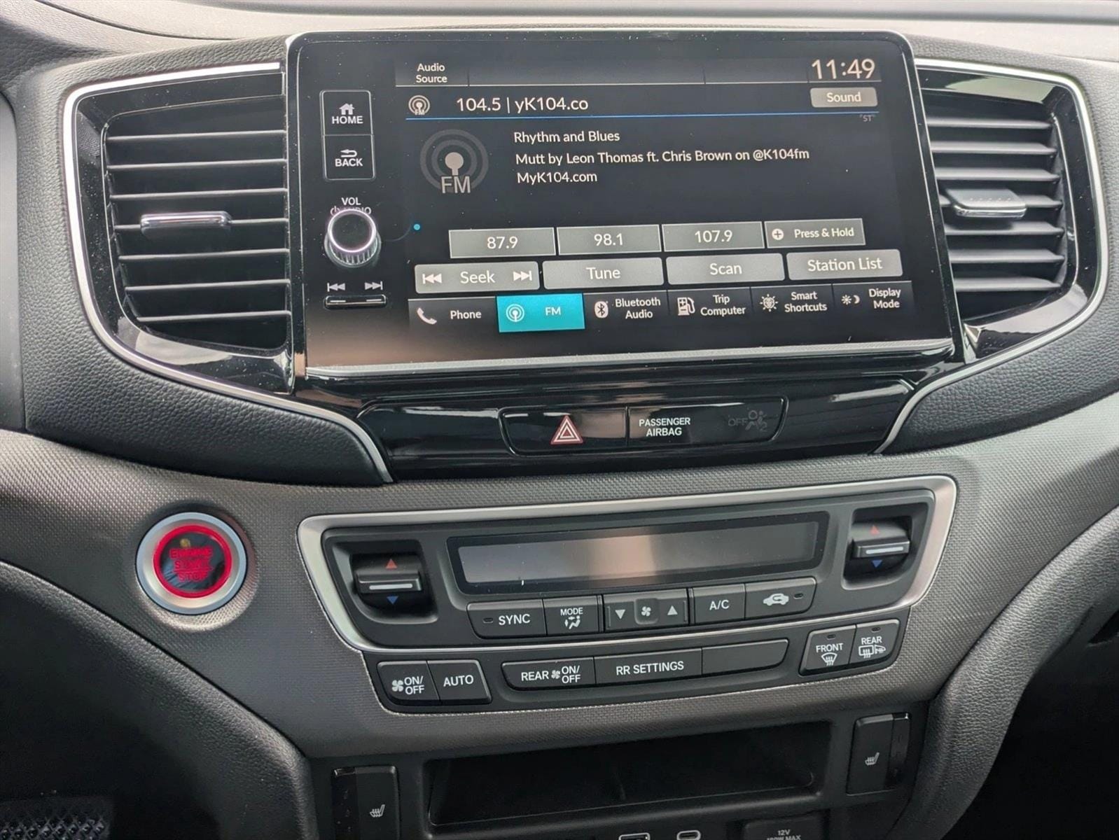 2025 Honda Ridgeline RTL - Photo 12