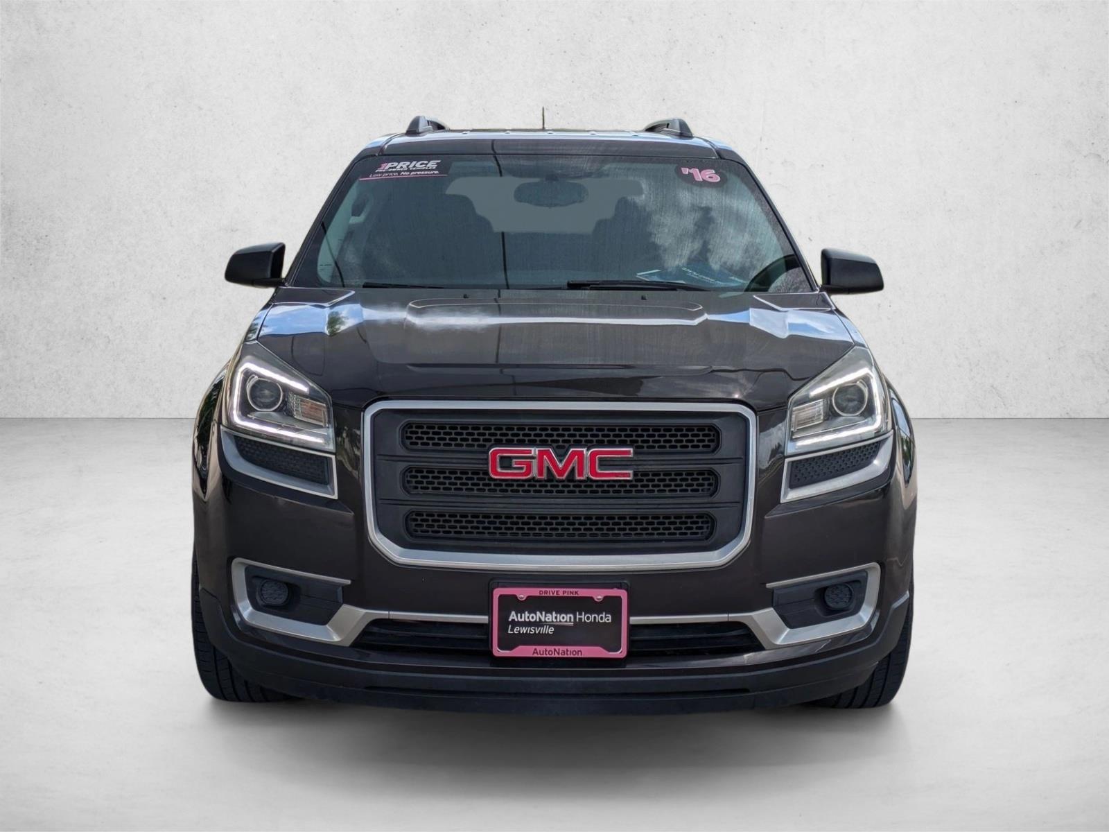 Used 2016 GMC Acadia SLE-1 with VIN 1GKKRNED0GJ191399 for sale in Lewisville, TX
