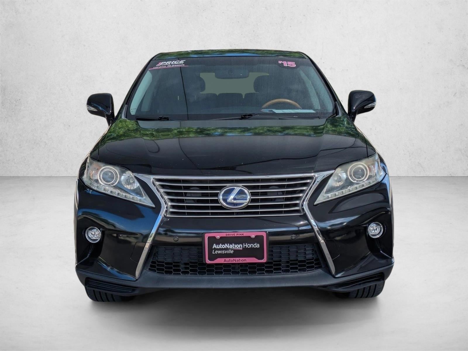 Used 2015 Lexus RX 450h with VIN 2T2ZB1BA0FC003522 for sale in Lewisville, TX