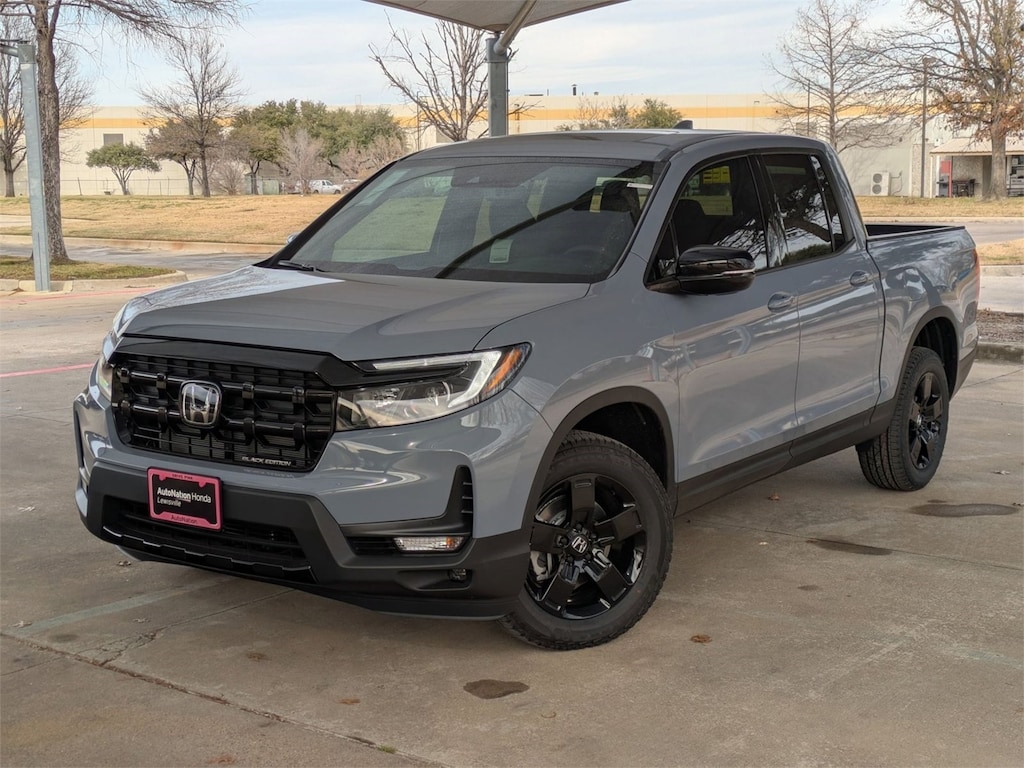 New 2026 Honda Ridgeline Black Edition Truck Crew Cab
