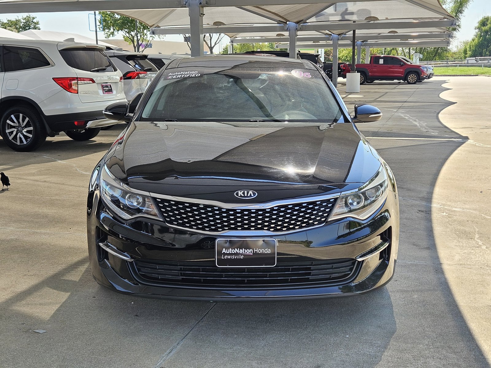 Used 2016 Kia Optima EX with VIN 5XXGU4L35GG057187 for sale in Lewisville, TX