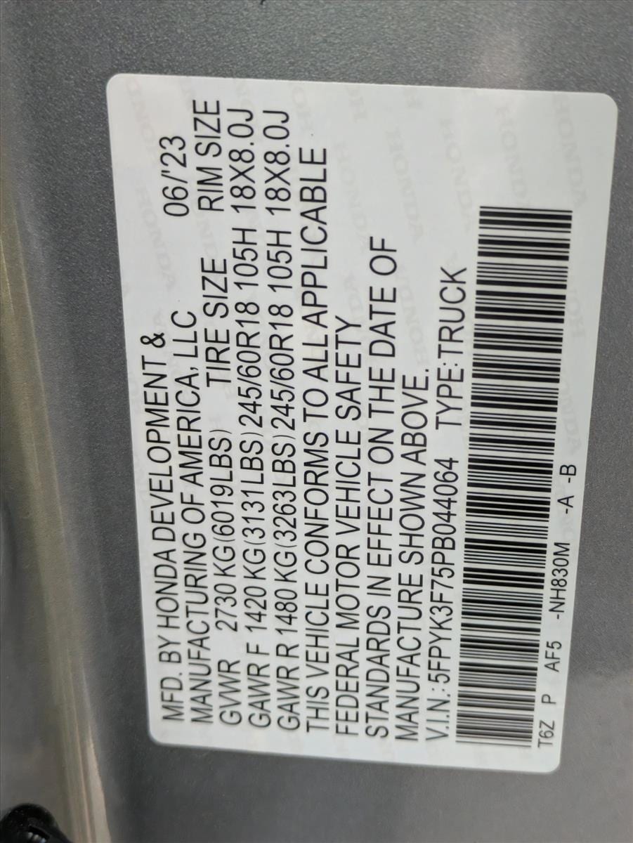 2023 Honda Ridgeline RTL-E - Photo 25