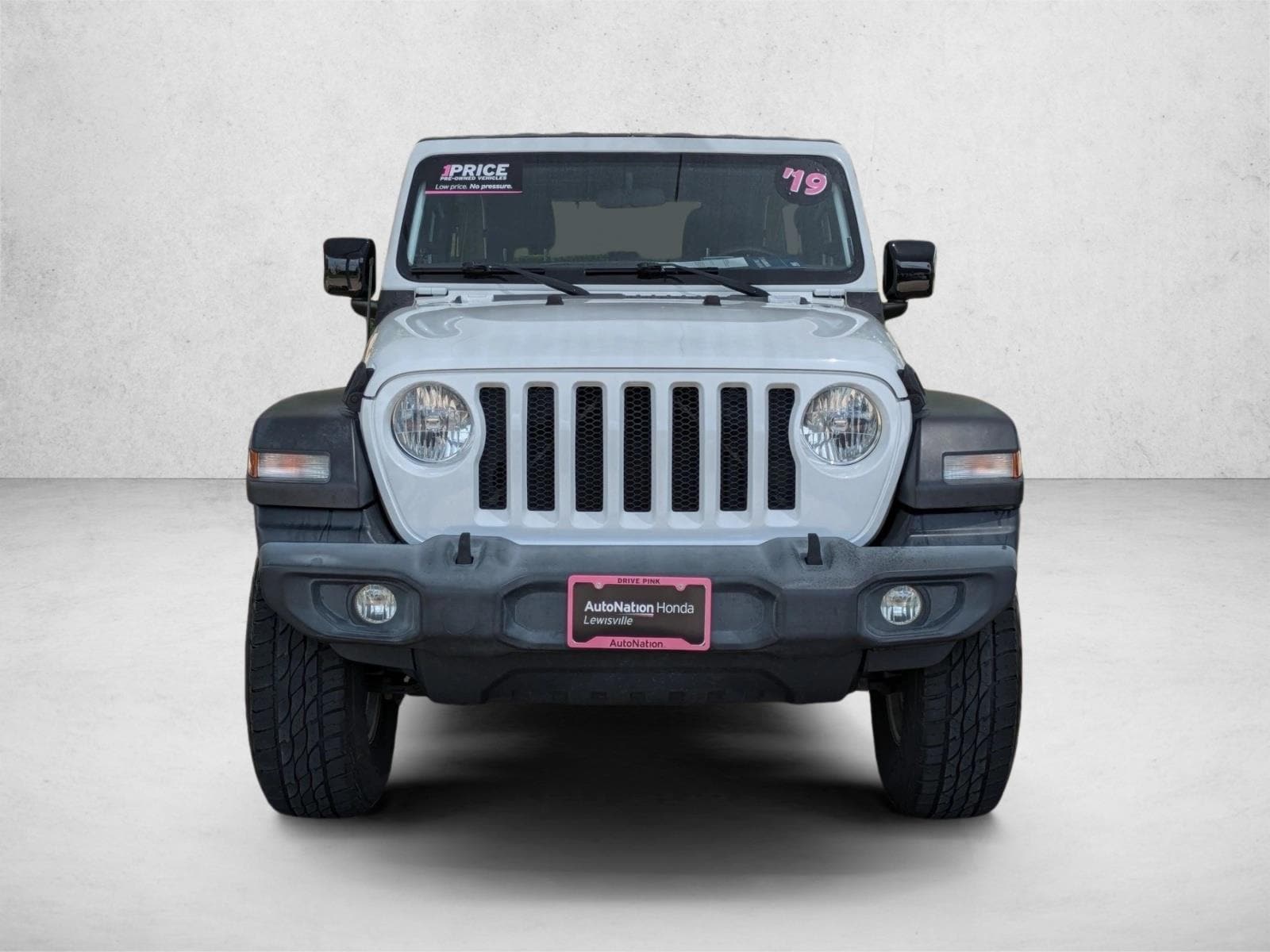 Used 2019 Jeep Wrangler Unlimited Sport S with VIN 1C4HJXDN3KW639844 for sale in Lewisville, TX