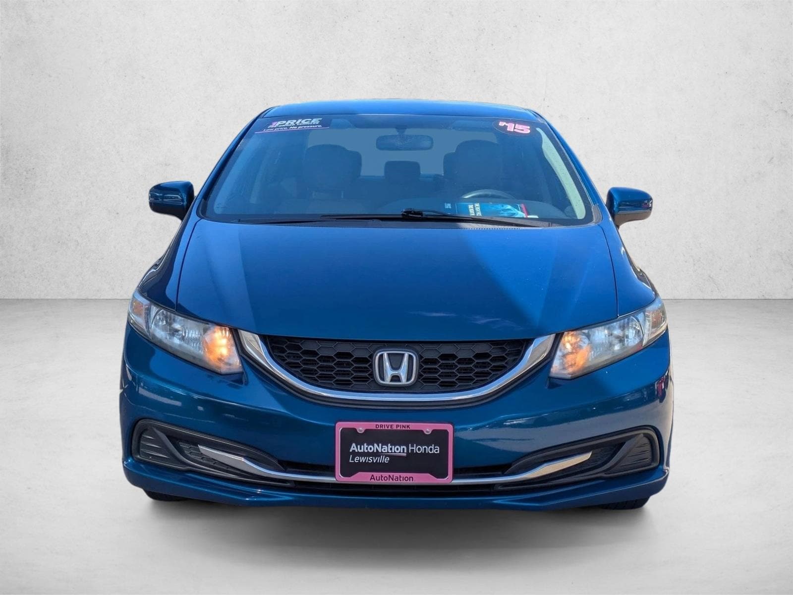 Used 2015 Honda Civic LX with VIN 19XFB2F51FE075468 for sale in Lewisville, TX